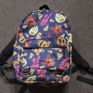FNAF Character Backpack with Pizza Print